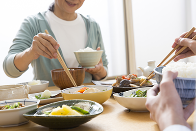 しっかり食事が楽しめるようにつくります